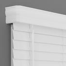 Abajur de janela Lumino Faux Wood sem fio 35x60cm branco