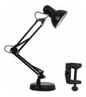 Abajur De Mesa Articulavel Luminaria Pixar Base Garra Preta Abajur De Mesa Articulavel Luminaria Pixar Base Garra Preta