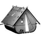 Abajur de Mesa Casinha em MDF Corte à Laser Bocal E-27 Preto Lenobre Abajur de Mesa Casinha em MDF Corte à Laser Bocal E-27 Preto Lenobre