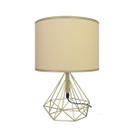 Abajur de Mesa Com Base de Diamante