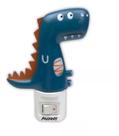 Abajur De Tomada Dinossauro Led Luz Noturna 1w Amarela Avant