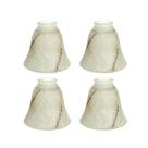 Abajur de vidro de reposição Aspen Creative 23108-4 Alabaster