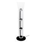 Abajur Decorativo 130cm Base Preta Design Moderno