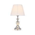 Abajur Decorativo Classico Metal Cromado Cupula Redonda Abajur Decorativo Classico Metal Cromado Cupula Redonda