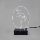 Abajur e Luminária Flamingo LED Branco