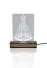 Abajur e Luminária Nossa Senhora Aparecida LED Branco