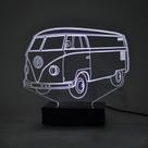 Abajur e Luminária Perua Kombi de Acrílico Com LED Branco Abajur e Luminária Perua Kombi de Acrílico Com LED Branco