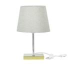 Abajur Eros Dome Rustico Escuro 026 Base Dourado Quadrada Abajur Eros Dome Rustico Escuro 026 Base Dourado Quadrada