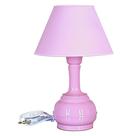 Abajur Infantil Bojudinho Menina Luminária para Quarto de Bebê Cor Rosa