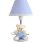 Abajur Infantil Cabeceira Quarto Bebê Criança - Azul