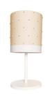 Abajur Infantil Pérolas - Base branca 20X41 crú