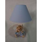 Abajur Infantil Príncipe Azul Bebê em MDF com Ursinho Artesanal Personalizado Abajur Infantil Príncipe Azul Bebê em MDF com Ursinho Artesanal Personalizado