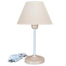 Abajur Infantil Slim Menina Menino Luminária para Quarto de Bebê - Cor Bege