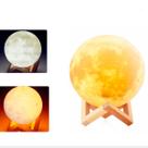 Abajur Lua Cheia 3D Umidificador de Ar e Difusor de Aromas RGB