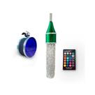 Abajur Luminária Balão Caminhão 12v + Canhão Led Azul 12v