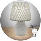 Abajur Luminária Criativa De Mesa Quarto Moderno Com Lâmpada