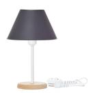Abajur Luminária De Mesa C/ Cúpula 17cmx27cm (dxa)