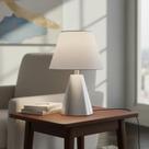 Abajur luminária de Mesa Clássico Cone Escovado Com Cúpula Decoração iluminação Casa Quarto Sala Escritório