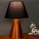 Abajur luminária de Mesa Clássico Cor Cobre Alumínio Com Cúpula Para Casa e Sala, Quarto ou Escritório, Cabeceira Cama