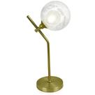 Abajur Luminária De Mesa Jabuticaba Globo Harmony Dourado Abajur Luminária De Mesa Jabuticaba Globo Harmony Dourado