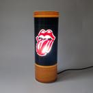 Abajur luminária de mesa Rock The Rolling Stones Abajur luminária de mesa Rock The Rolling Stones