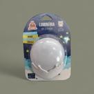 Abajur luminaria de tomada de led circulo bivolt