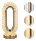 Abajur Luminaria Oval Led Touch Recarregável