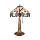 Abajur Luminária Tiffany Idea Para Sala e Quarto 36X55cm