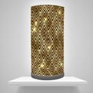Abajur lumiraria Decorativo Estampa Abstrada 01