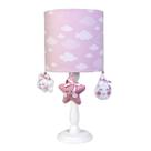 Abajur Madeira Chuva De Amor Rosa Quarto Bebê Infantil Menina Abajur Madeira Chuva De Amor Rosa Quarto Bebê Infantil Menina