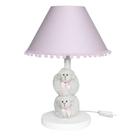 Abajur Madeira Ovelhinha Rosa Quarto Bebê Infantil Menina Abajur Madeira Ovelhinha Rosa Quarto Bebê Infantil Menina