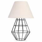 Abajur Morelia Elegante AB177/CO Cúpula Bege Kin Light