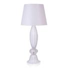 Abajur Murano Base Cristal G Pérola