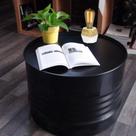 Abajur Octa Wood Branco Base E-27 - Ellume