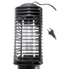 Abajur Repelente Elétrico Mata Mosquito Inseto Led Uv Bivolt Pequeno Preto