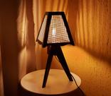 Abajur Rustico Tripé Sala Quarto Decoração Iluminação Abajur Rustico Tripé Sala Quarto Decoração Iluminação