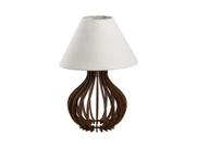Abajur Sala Decorativo Luminária Enfeites Casa Decoração P-Marrom