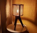 Abajur Tripé Mesa Sala Quarto Decoração Rustica Luminária Abajur Tripé Mesa Sala Quarto Decoração Rustica Luminária