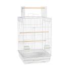 Abertura superior do Bird Cage Prevue para calopsitas brancas