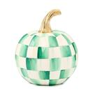 Abóbora decorativa MACKENZIE-CHILDS Emerald Check Mini
