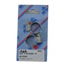 Abraçadeira aço carbono 13 a 19 mm para mangueira 3/8" com 2 peças