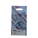 Abraçadeira aço carbono 19 a 27 mm para mangueira 3/4" com 2 peças