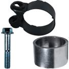 Abraçadeira braçadeira do escape CB300 XRE300 XR250 Tornado CB250F Twister com parafuso e guarnição do escapamento