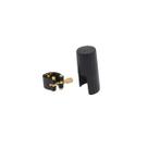 Abraçadeira Com Ressonador De Metal Sax Tenor Completa