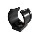 Abraçadeira De Impacto P/ Cano Tubo 20mm 1/2'' Preta Estrela