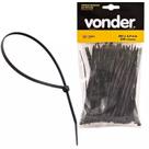 Abraçadeira de Nylon 200 x 4,8 MMM Preta VONDER
