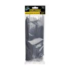 Abraçadeira de Nylon 20cm x 7,6mm com 50 Unidades - Preta