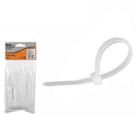 Abraçadeira de nylon 2,5 mm x 10 cm 100 peças - BFH0741 (Branco)