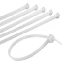 Abraçadeira de Nylon 2,5X150Mm com 100 Un Branca - Force Line Abraçadeira de Nylon 2,5X150Mm com 100 Un Branca - Force Line