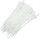 Abraçadeira de Nylon Natural 3,5mm x 150mm com 100 unidades Abracadeira de Nylon Natural 3,5mm x 150mm com 100 unidades